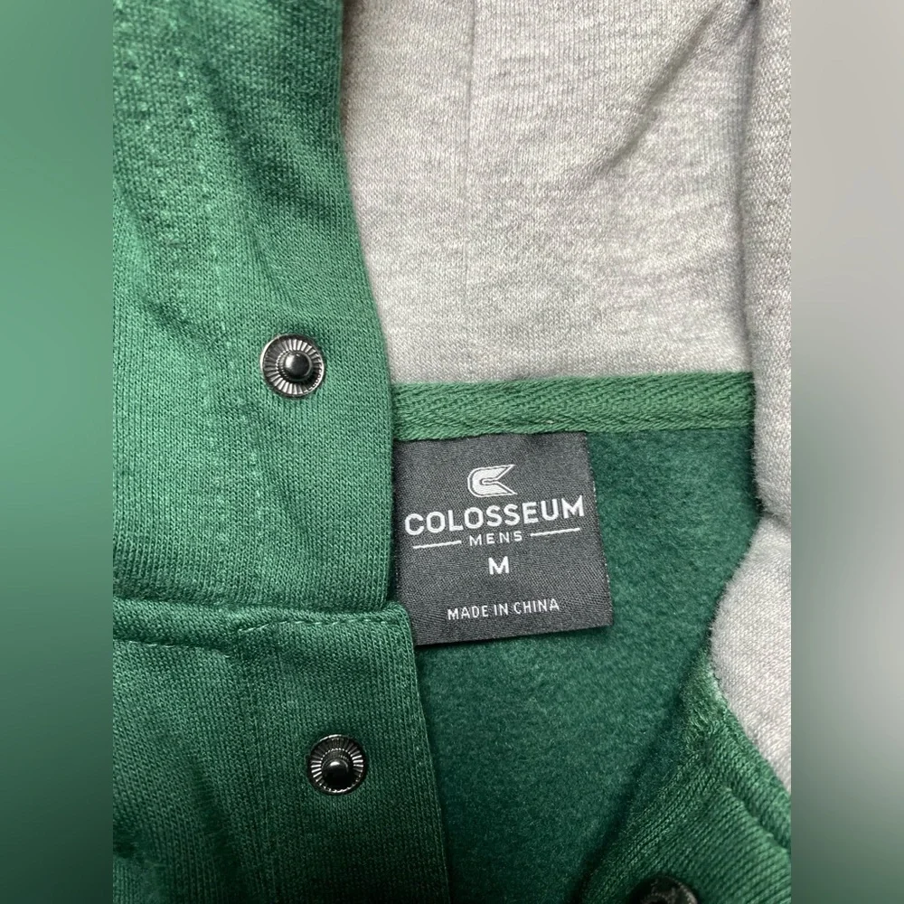 Colosseum Men's Medium Baylor Bears BU Logo‎ 1/4 Snap Pullover Sweatshirt Hoodie